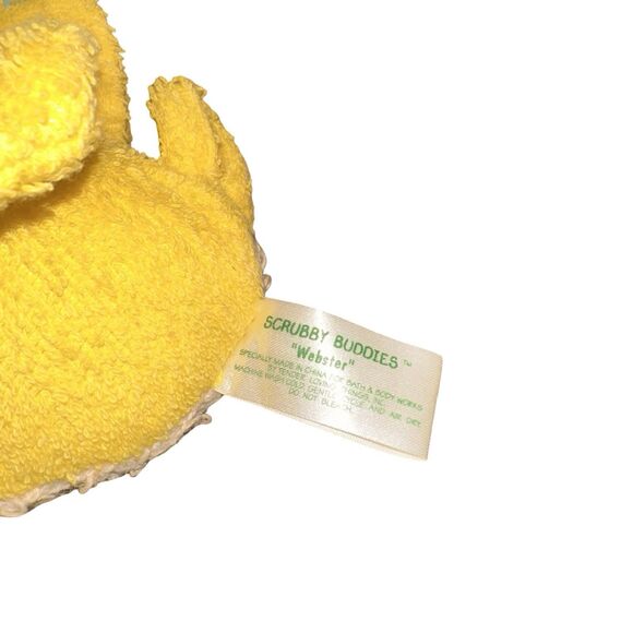 Bath & Body Works Scrubby Buddies NEW Webster Duck Kids Loofah Plush RARE - Picture 7 of 10
